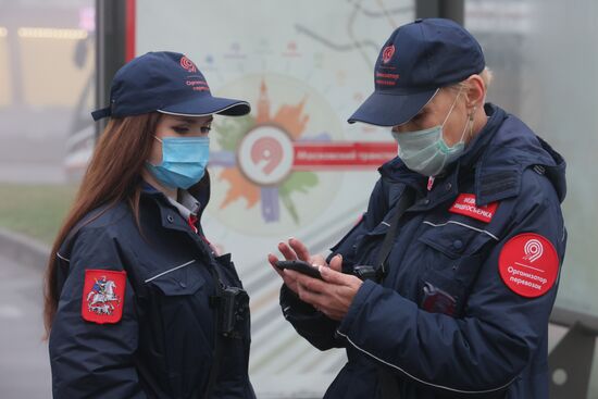 Усиление контроля соблюдения масочного режима в общественном транспорте 