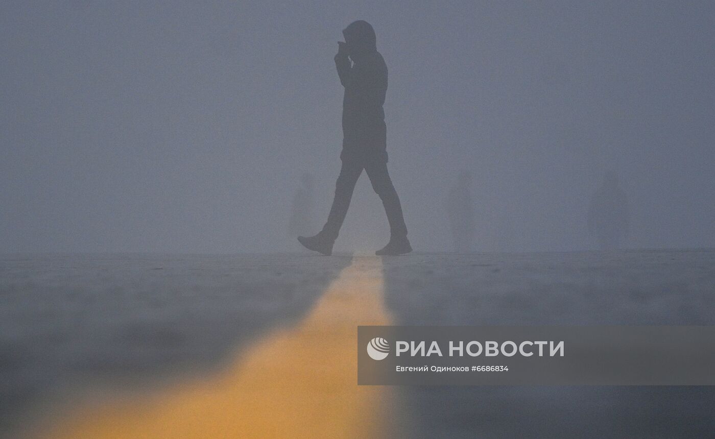 Туман в Москве