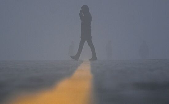 Туман в Москве