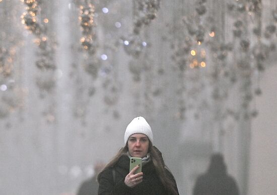 Туман в Москве