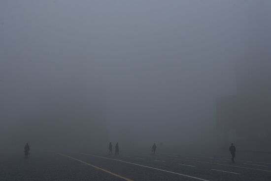 Туман в Москве