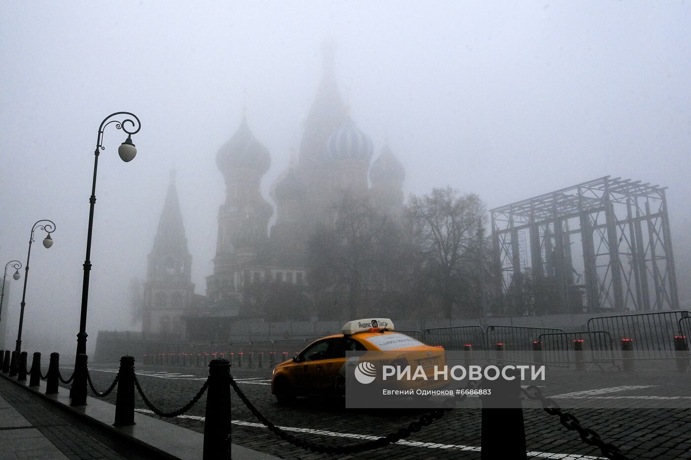 Туман в Москве