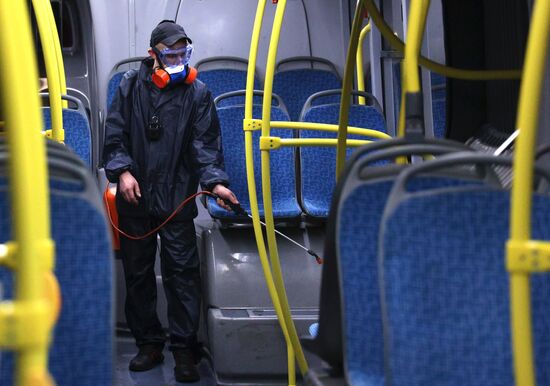 Дезинфекция автобусов в Кемерово