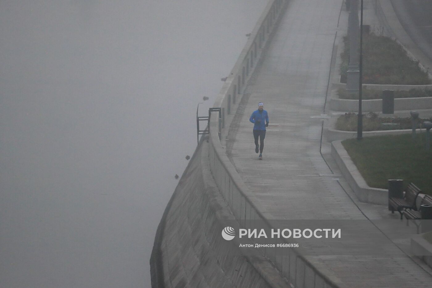 Туман в Москве