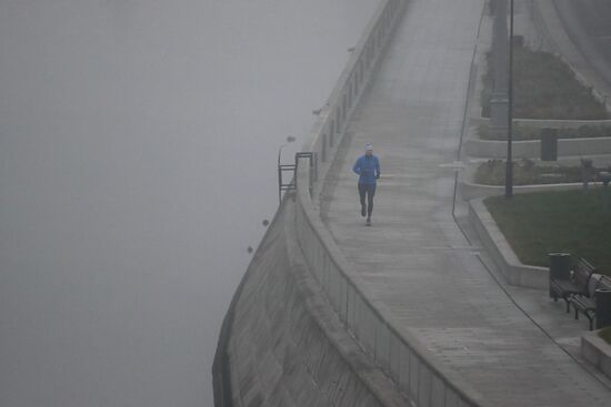 Туман в Москве