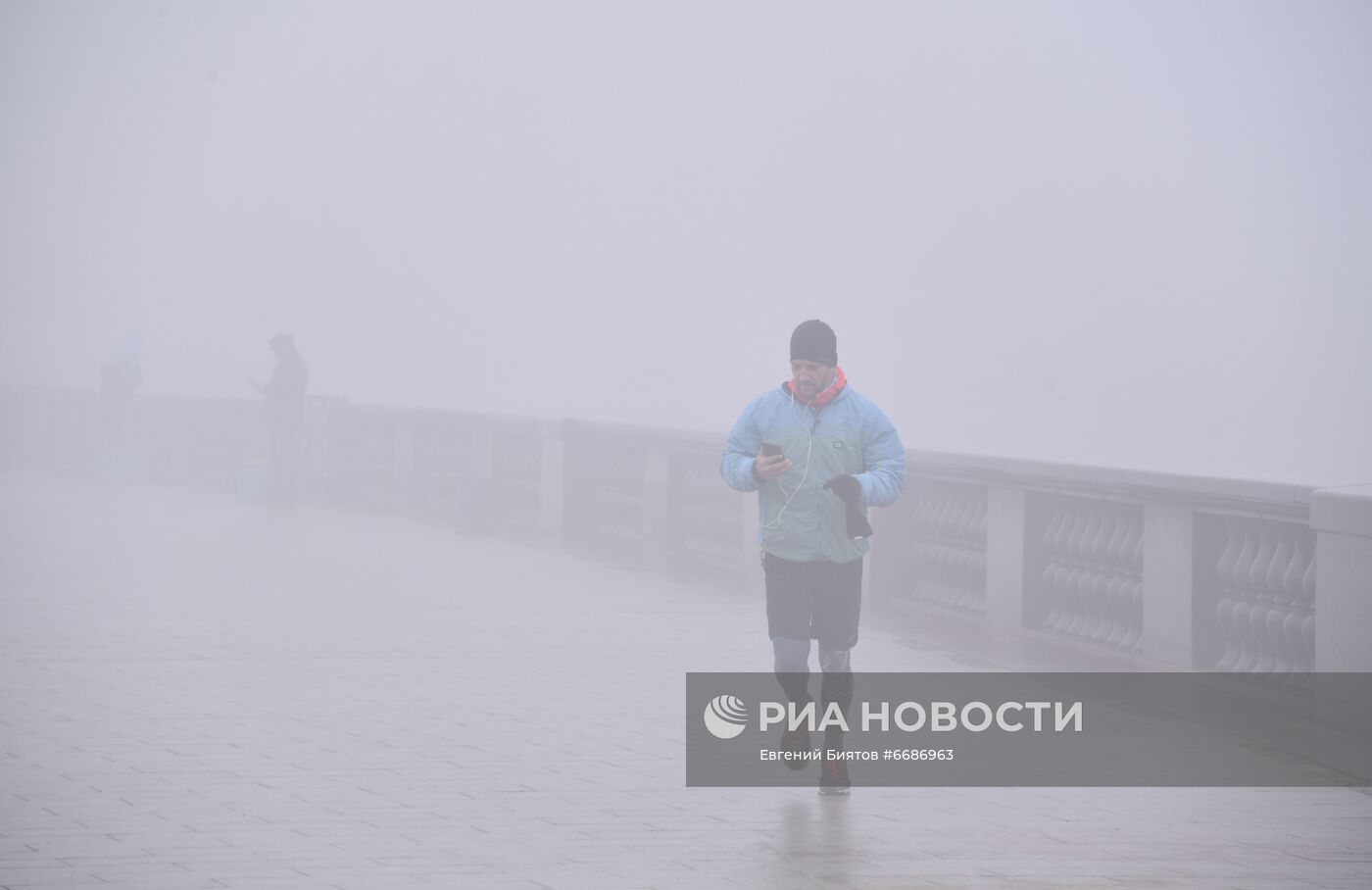 Туман в Москве