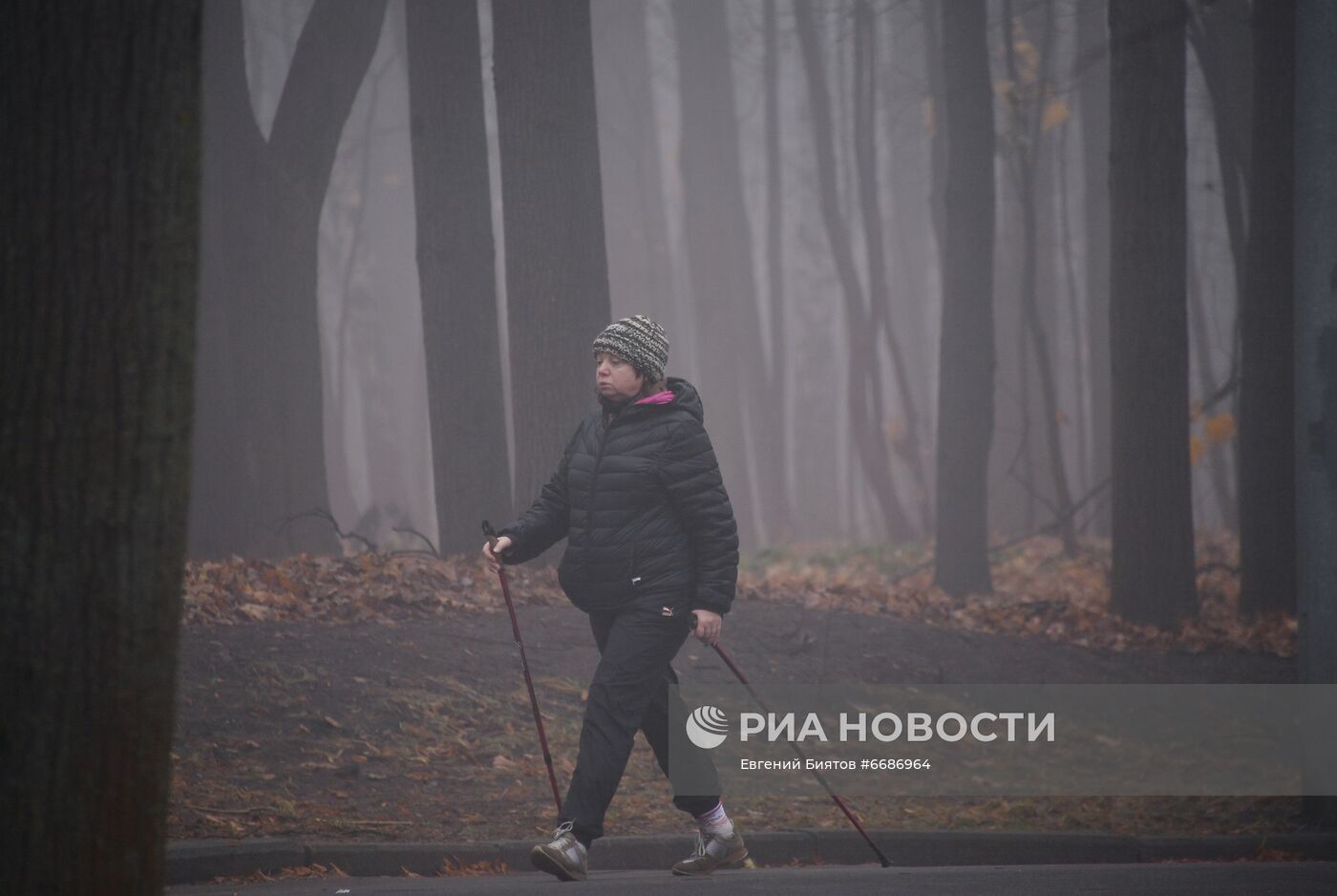 Туман в Москве