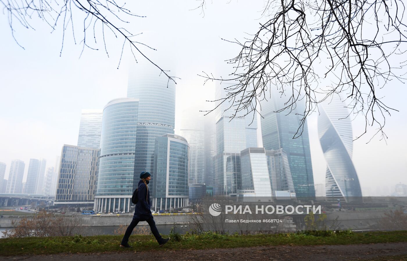 Туман в Москве