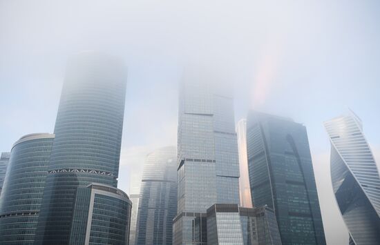 Туман в Москве