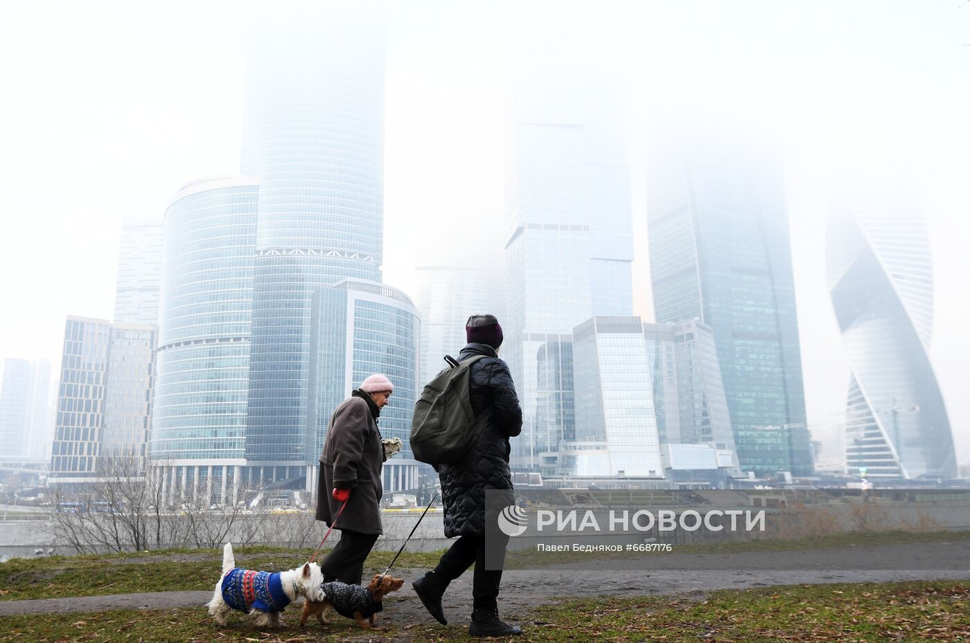 Туман в Москве