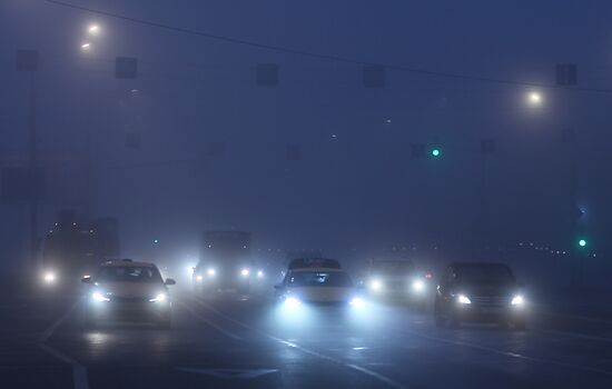 Туман в Москве