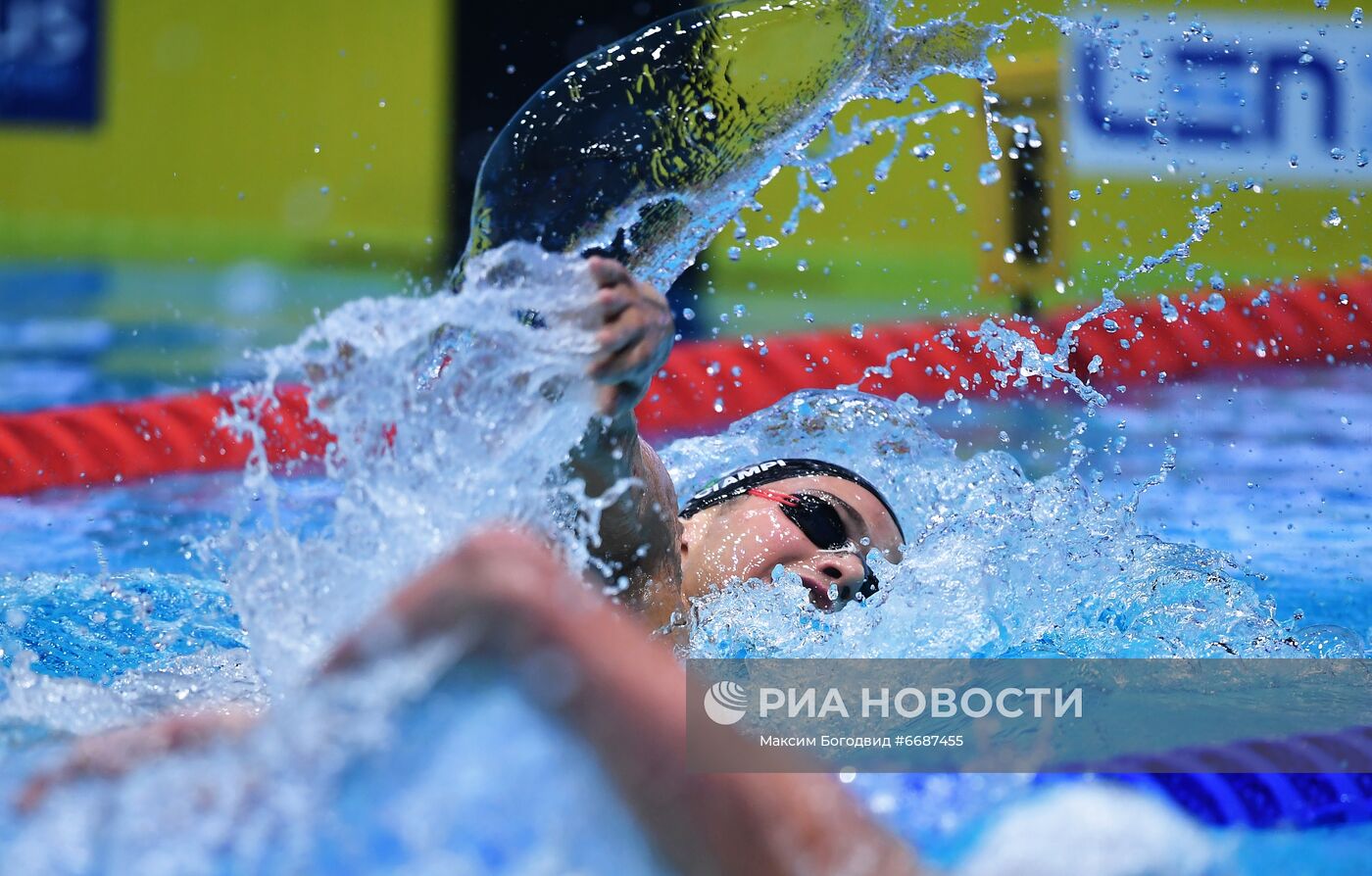 Плавание. Чемпионат Европы. Первый день