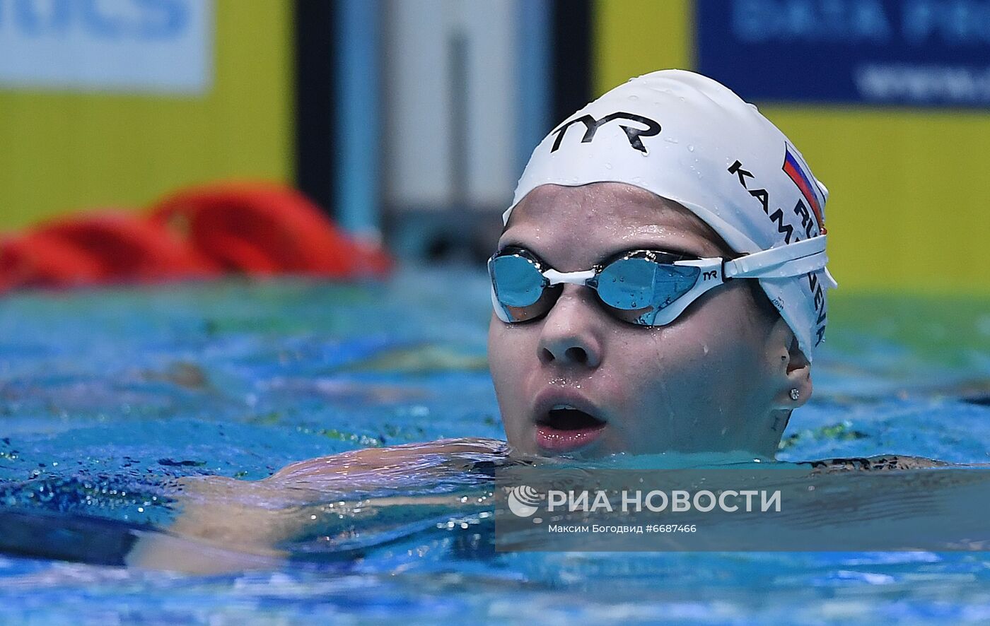 Плавание. Чемпионат Европы. Первый день