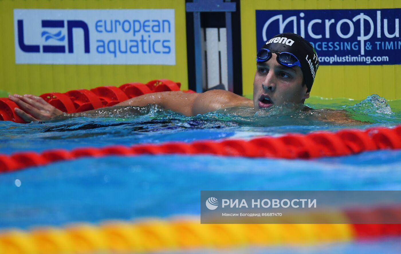 Плавание. Чемпионат Европы. Первый день