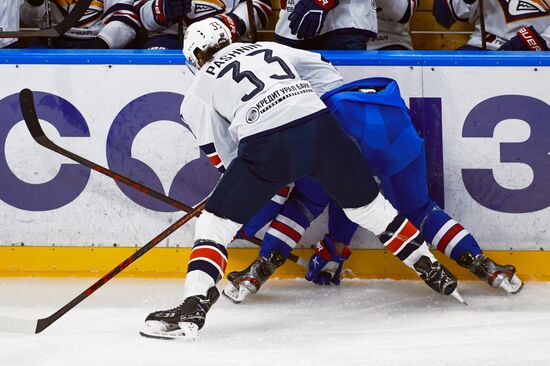 Хоккей. КХЛ. Матч СКА - "Металлург"