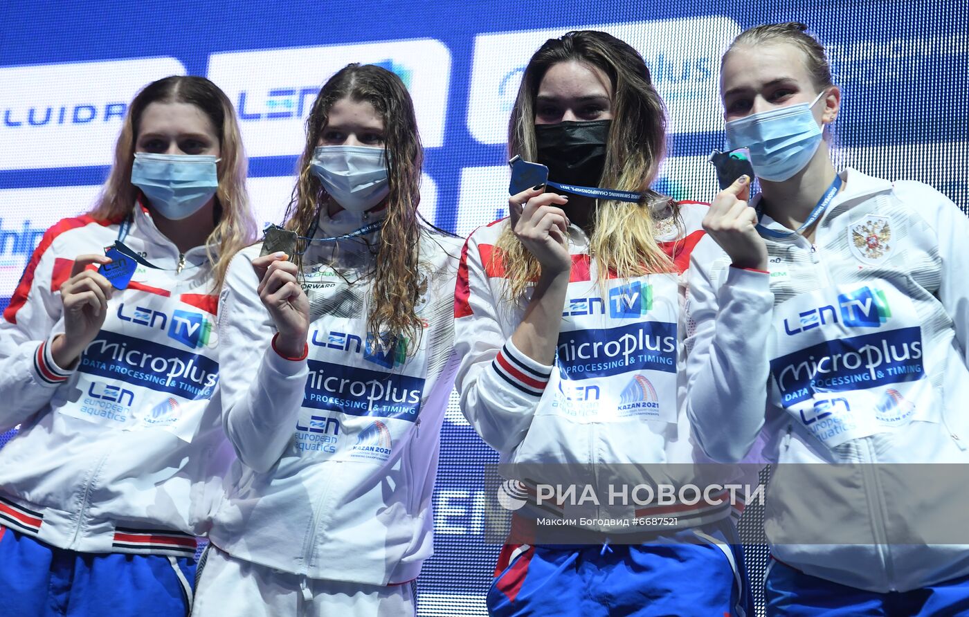 Плавание. Чемпионат Европы. Первый день