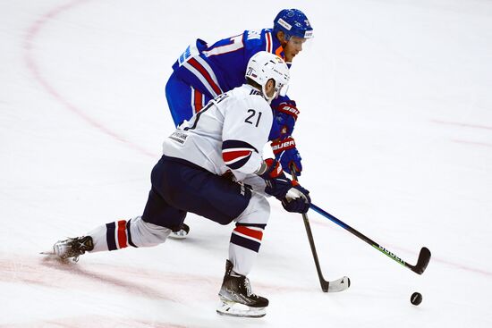 Хоккей. КХЛ. Матч СКА - "Металлург"