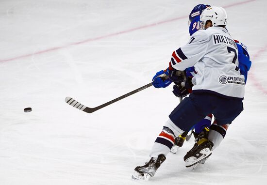 Хоккей. КХЛ. Матч СКА - "Металлург"