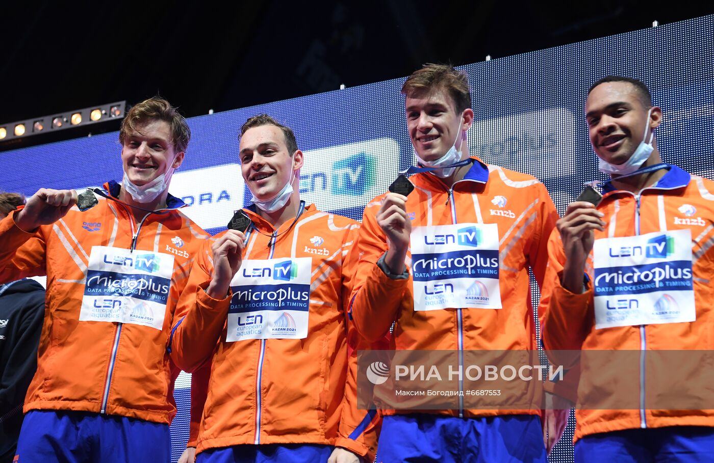 Плавание. Чемпионат Европы. Первый день