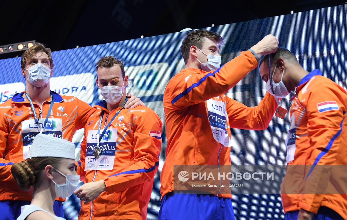 Плавание. Чемпионат Европы. Первый день