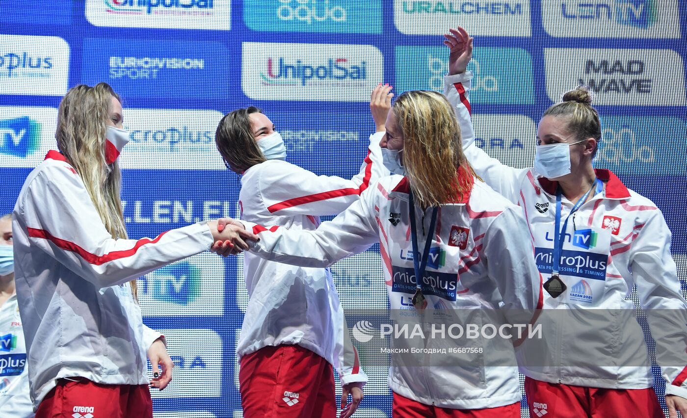 Плавание. Чемпионат Европы. Первый день