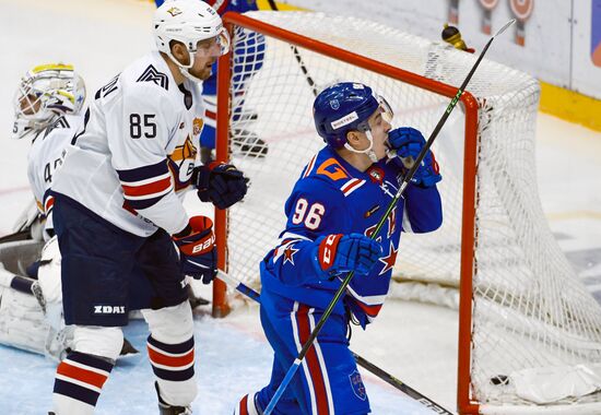 Хоккей. КХЛ. Матч СКА - "Металлург"