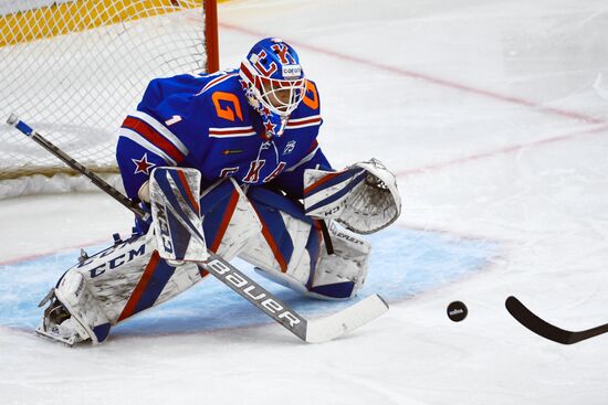 Хоккей. КХЛ. Матч СКА - "Металлург"