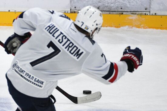 Хоккей. КХЛ. Матч СКА - "Металлург"