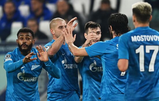 Футбол. Лига чемпионов. Матч "Ювентус" - "Зенит"