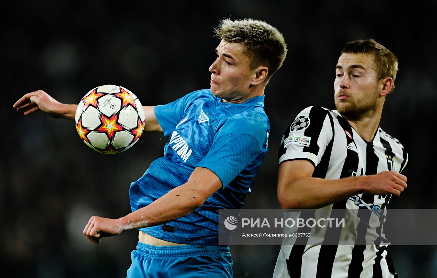 Футбол. Лига чемпионов. Матч "Ювентус" - "Зенит"