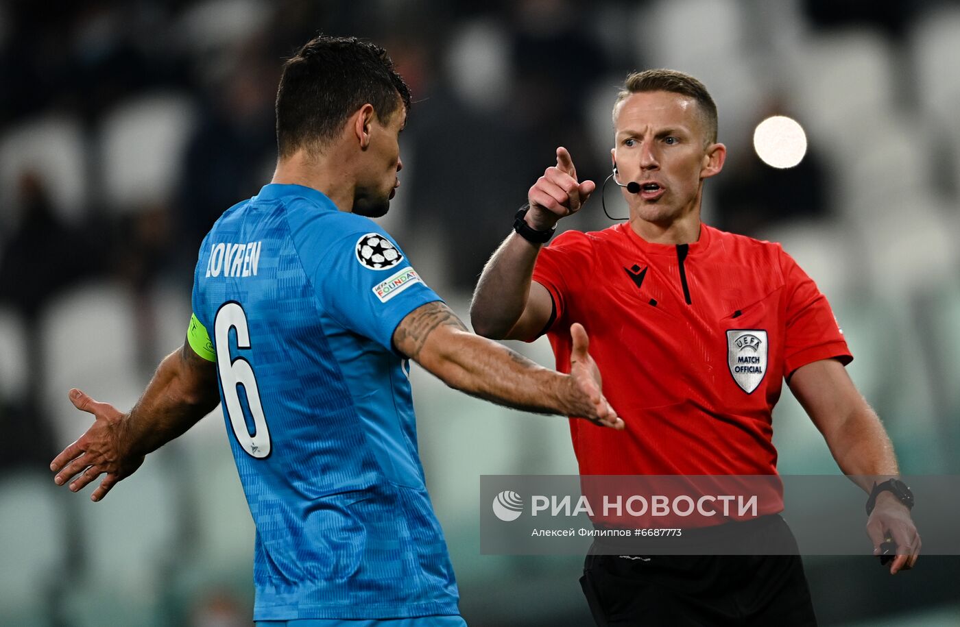 Футбол. Лига чемпионов. Матч "Ювентус" - "Зенит"