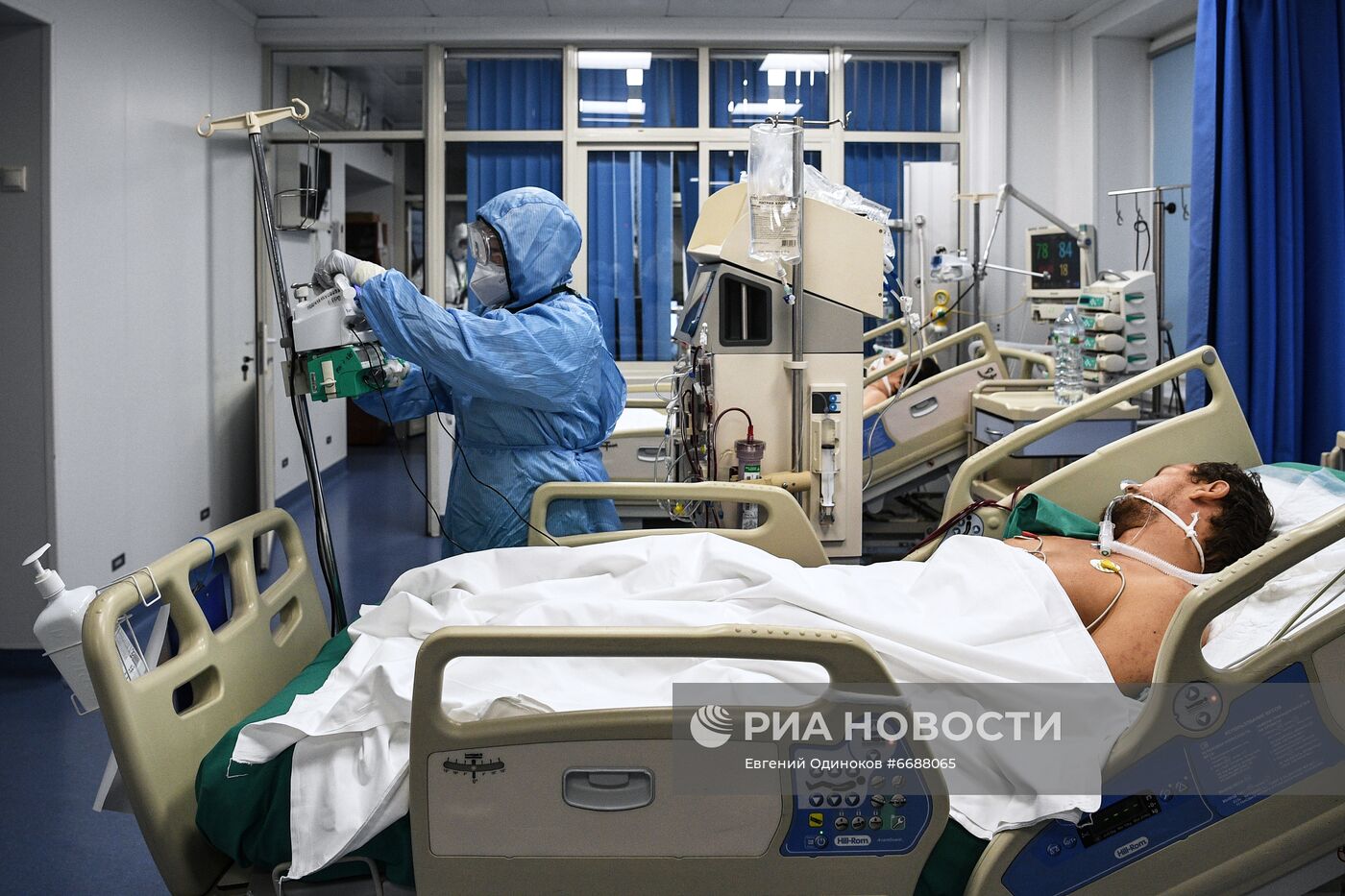 Лечение пациентов от COVID-19 в ГКБ № 15 им. Филатова