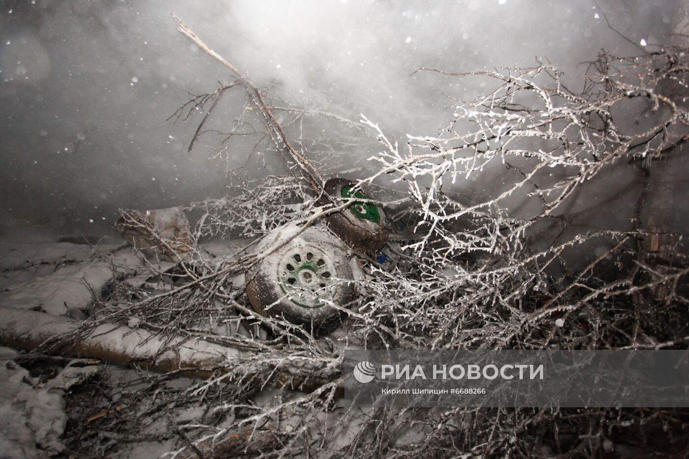 Самолёт Ан-12 разбился в Иркутской области