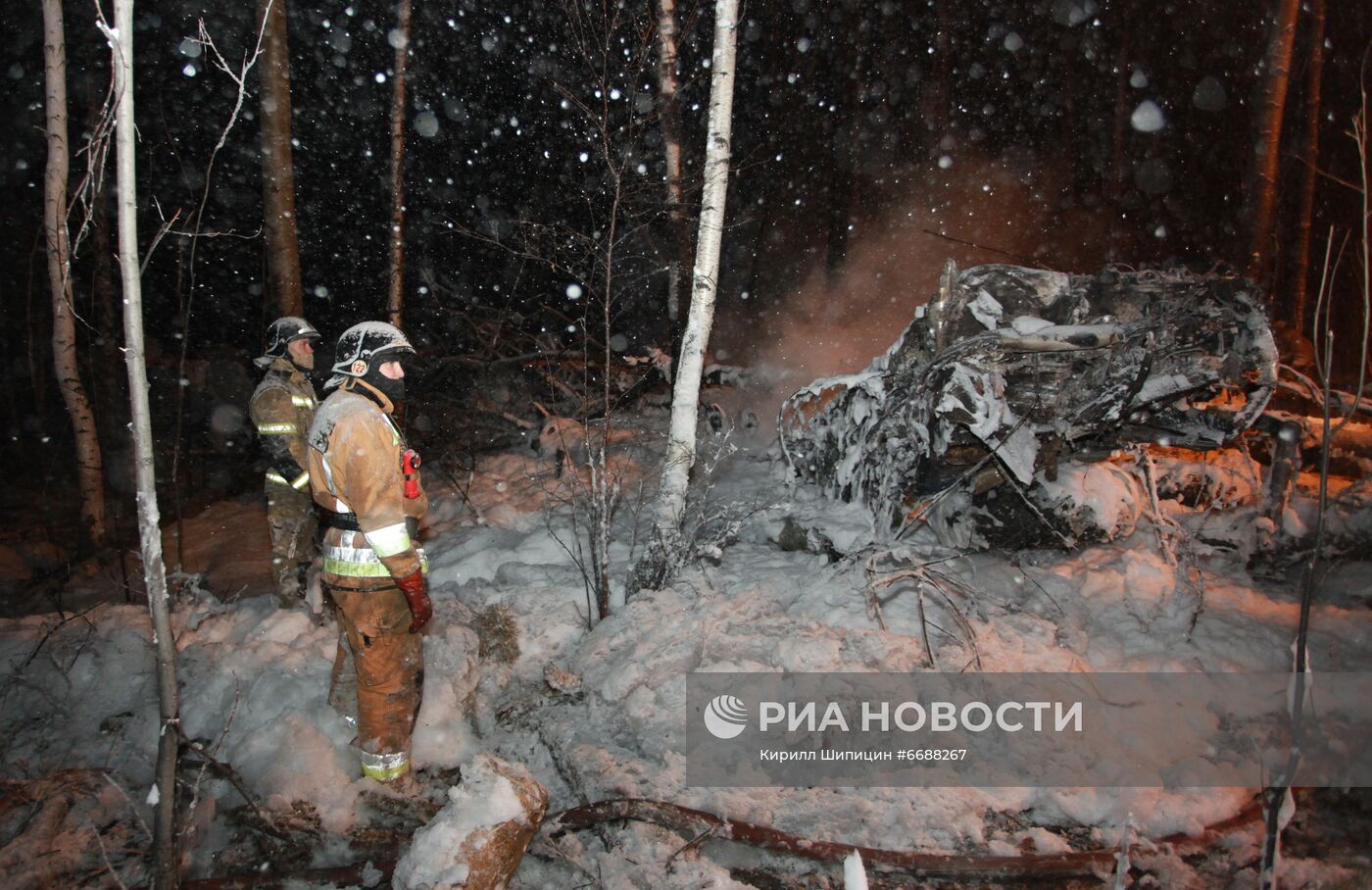 Самолёт Ан-12 разбился в Иркутской области