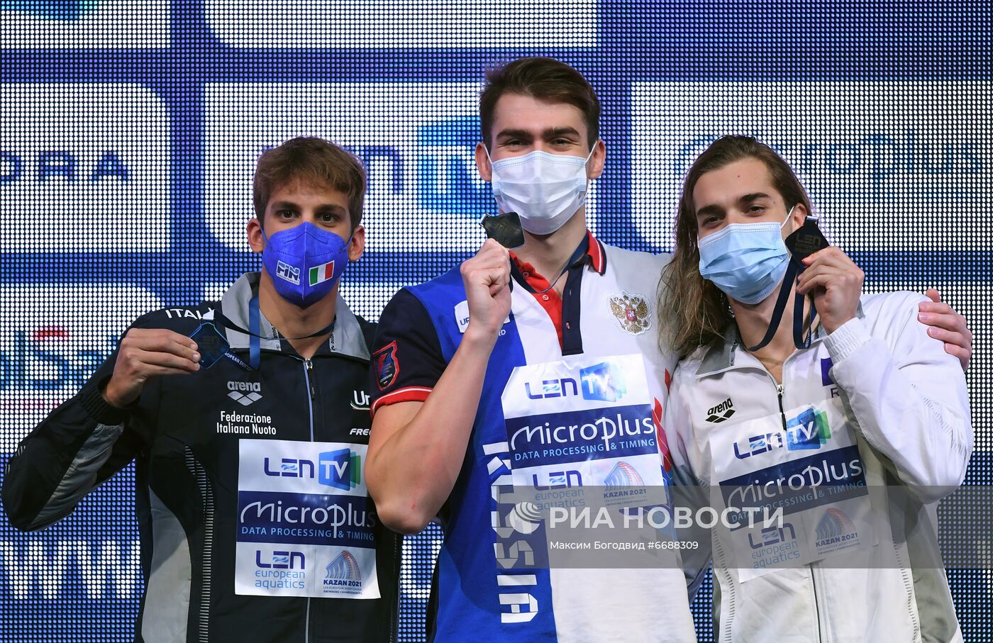 Плавание. Чемпионат Европы. Второй день