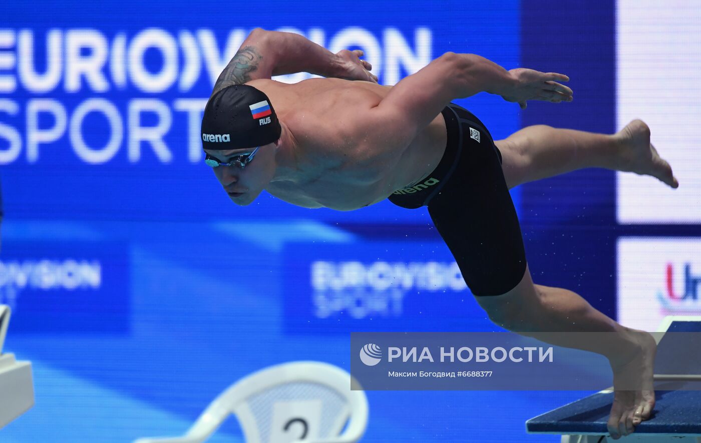 Плавание. Чемпионат Европы. Второй день