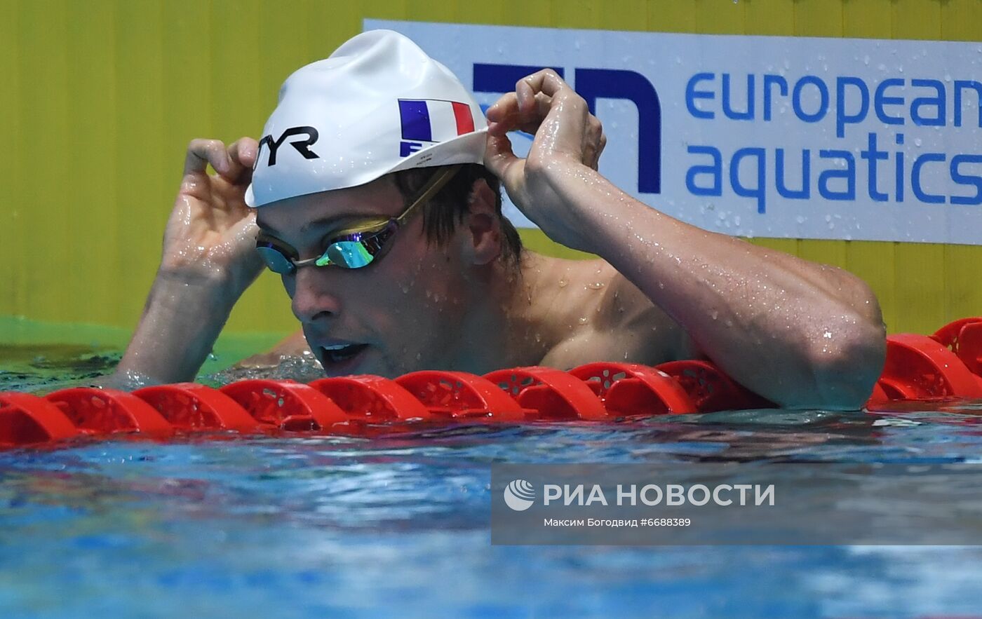 Плавание. Чемпионат Европы. Второй день