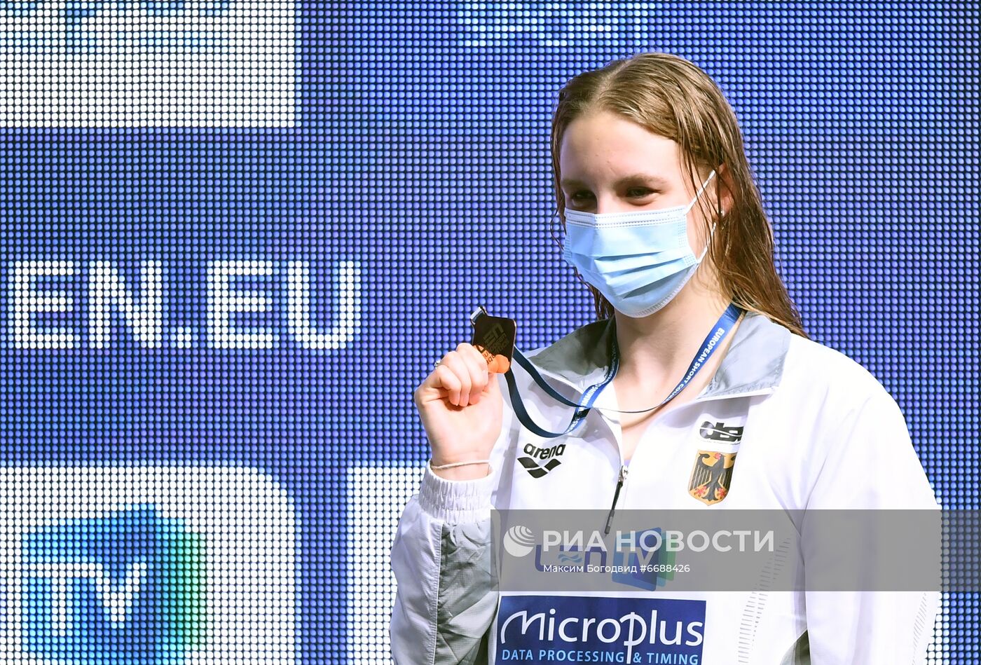 Плавание. Чемпионат Европы. Второй день