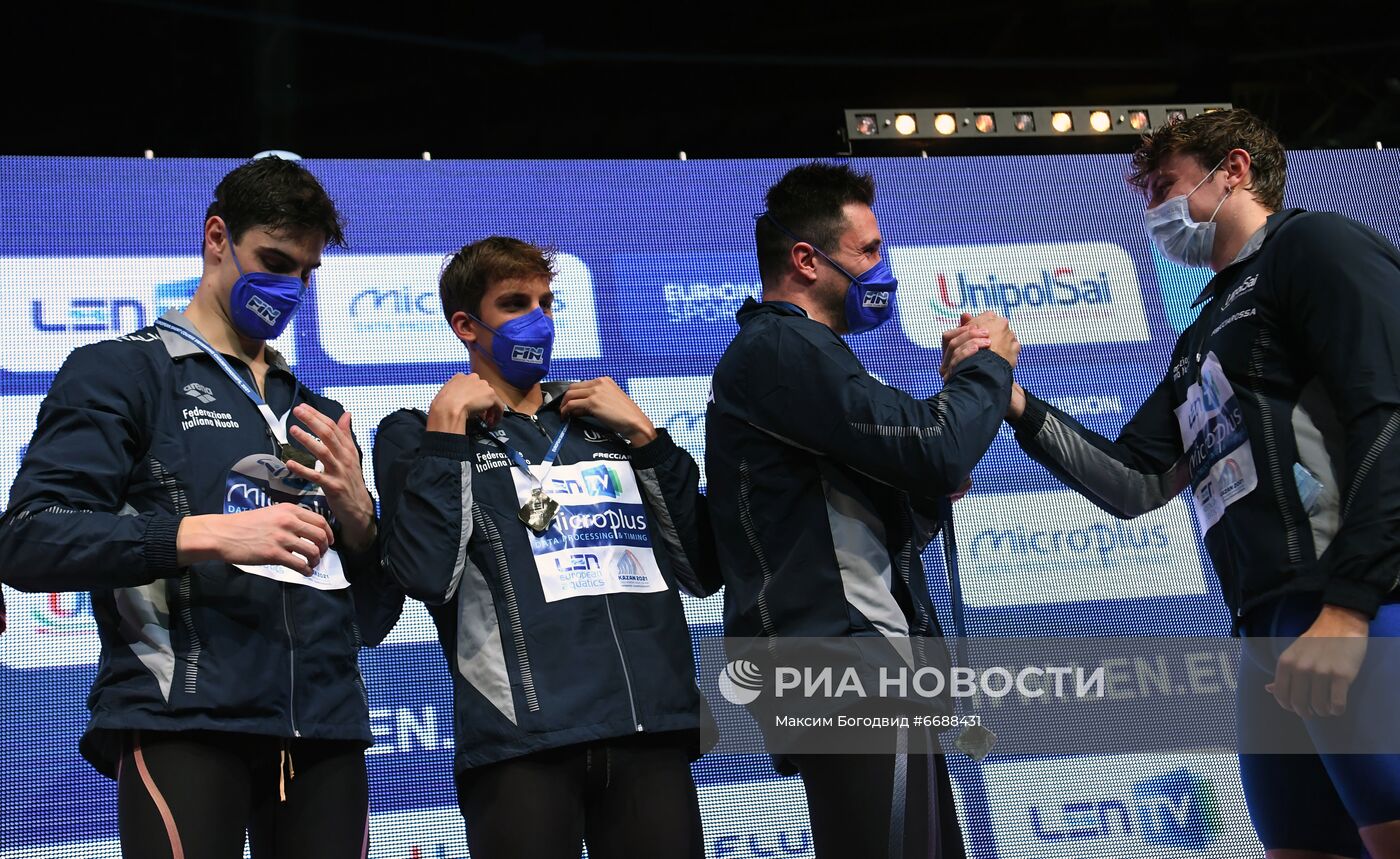 Плавание. Чемпионат Европы. Второй день