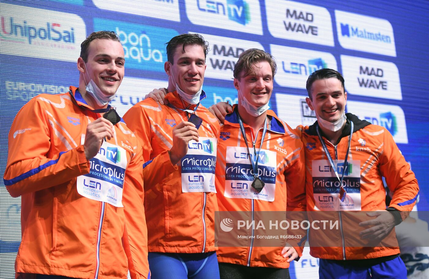 Плавание. Чемпионат Европы. Второй день