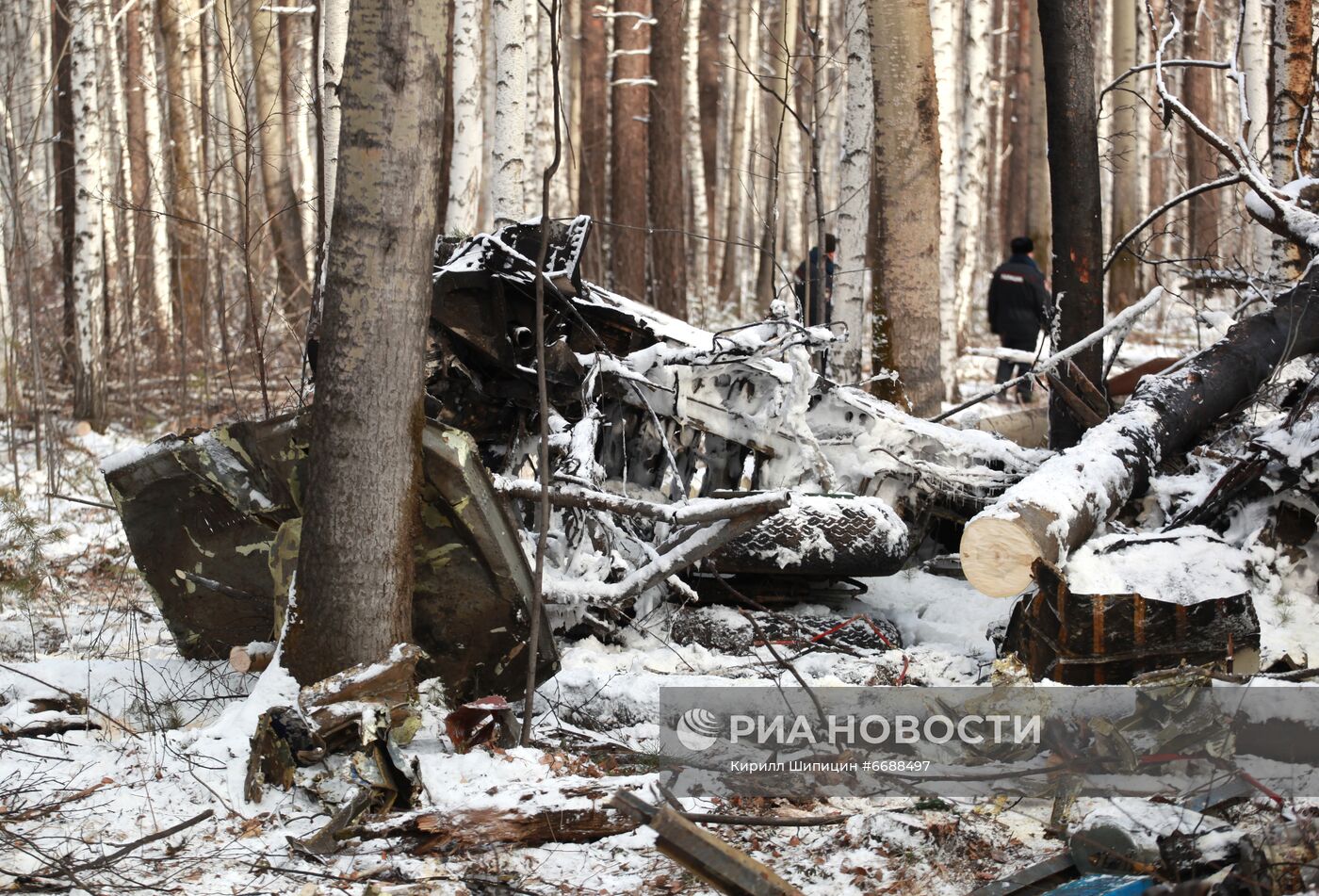 Самолёт Ан-12 разбился в Иркутской области