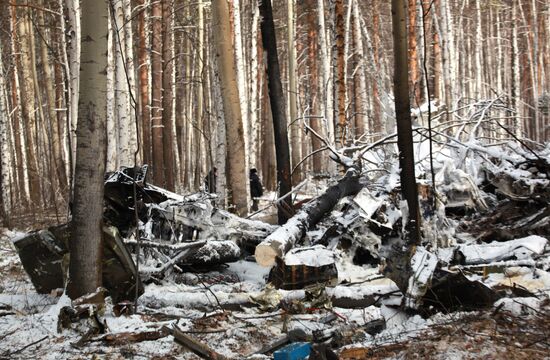 Самолёт Ан-12 разбился в Иркутской области