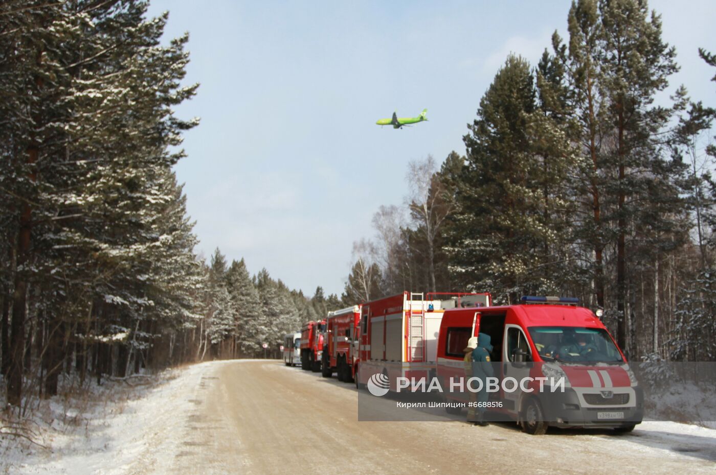 Самолёт Ан-12 разбился в Иркутской области