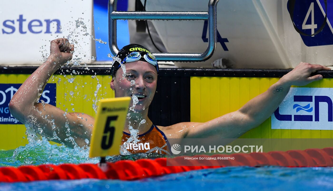 Плавание. Чемпионат Европы. Третий день