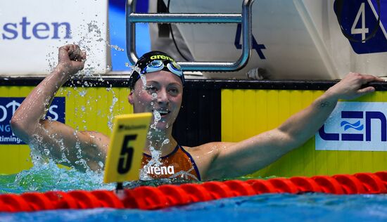 Плавание. Чемпионат Европы. Третий день