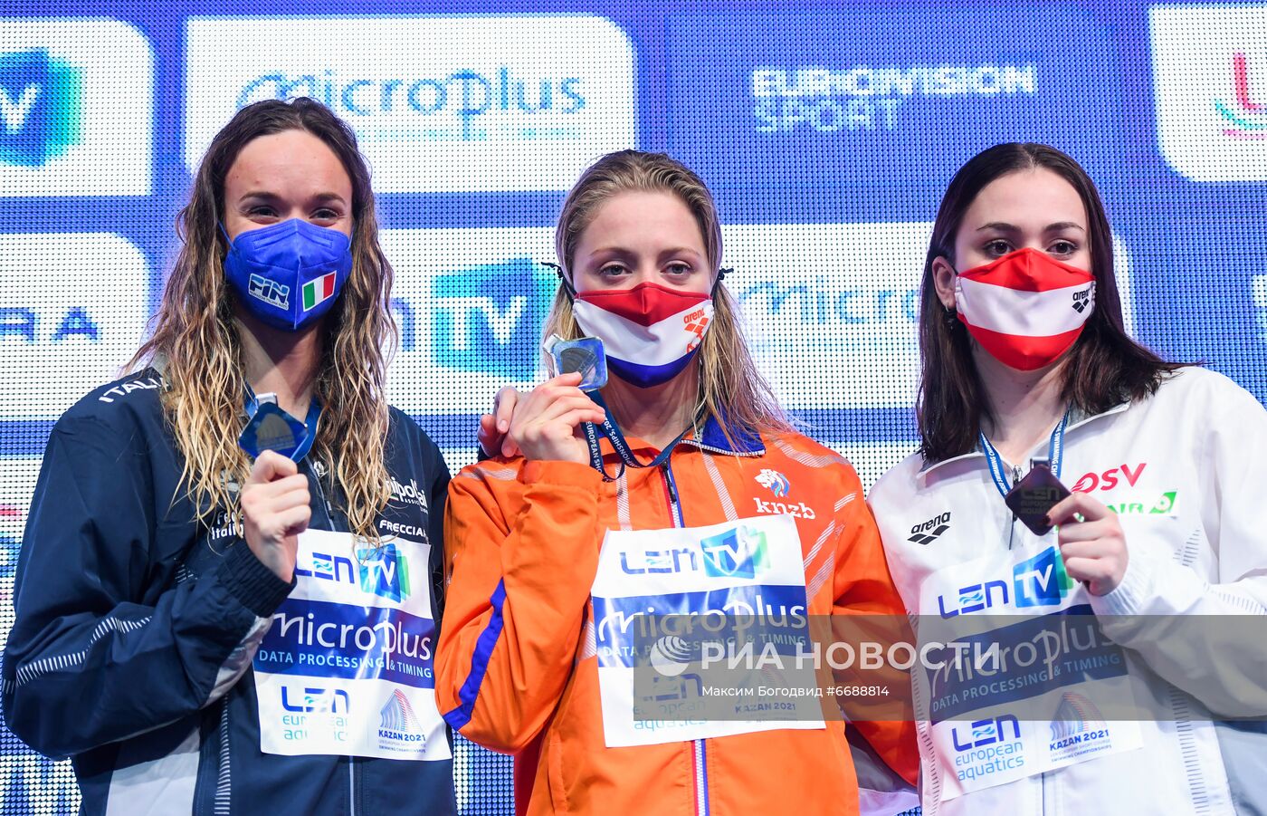 Плавание. Чемпионат Европы. Третий день