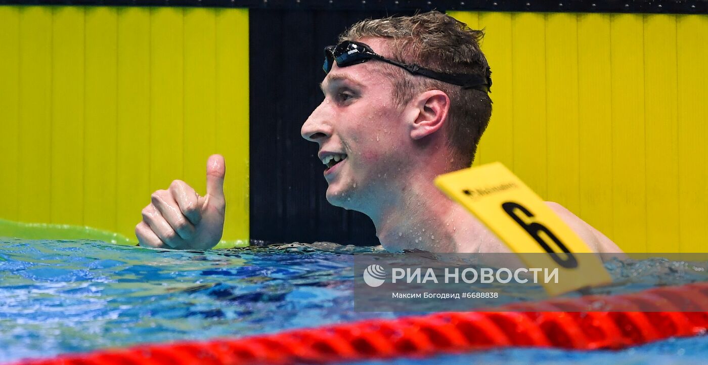 Плавание. Чемпионат Европы. Третий день