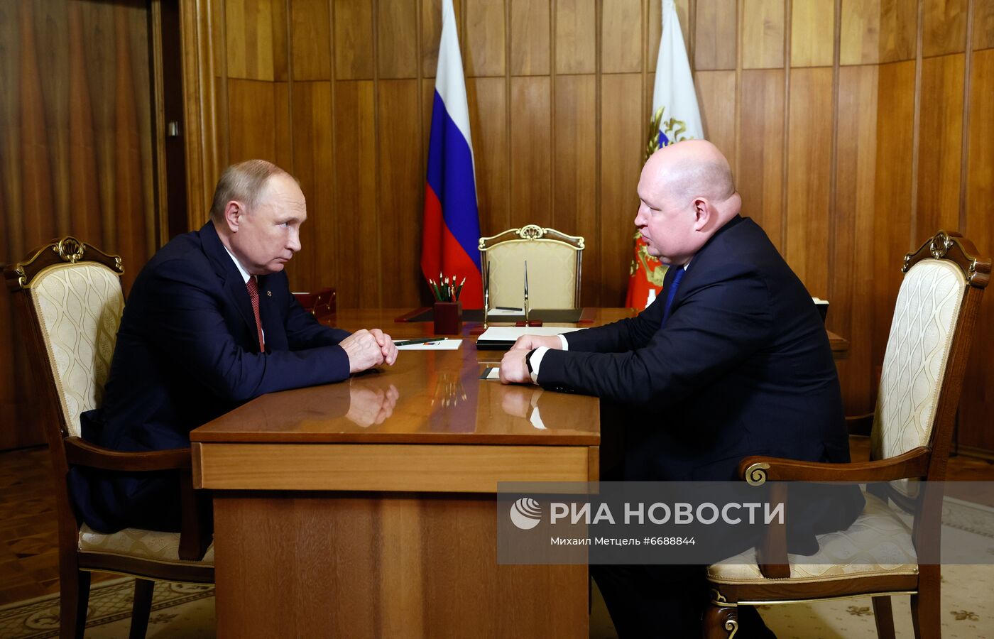 Рабочая поездка президента РФ В. Путина в Крым