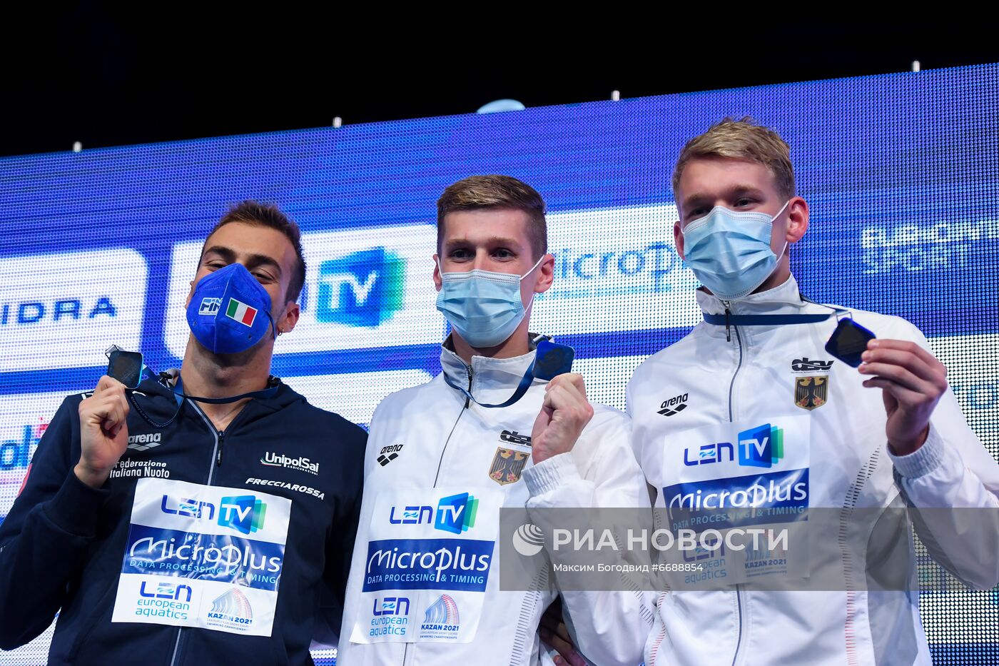 Плавание. Чемпионат Европы. Третий день