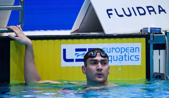 Плавание. Чемпионат Европы. Третий день